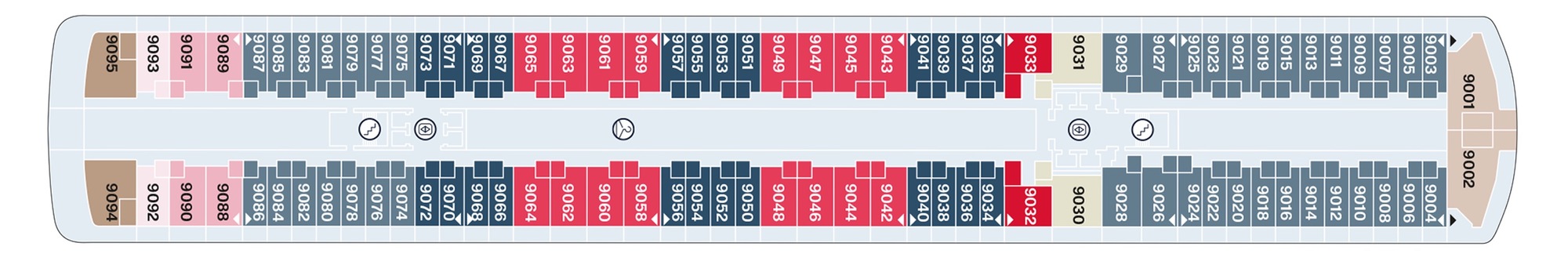Deck 9 plan